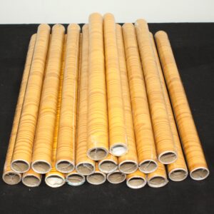 Bundle of 20 Rolls Light Wood-Effect Contact Adhesive Vinyl Wrap (450 x 1000 mm)