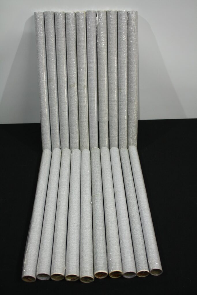 Bundle of 20 Contact Adhesive Rolls, Grey Tweed Pattern