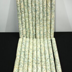 Lot of 20 Rolled Blue & Beige Speckled Sheets (Seller-States Contact Adhesive)
