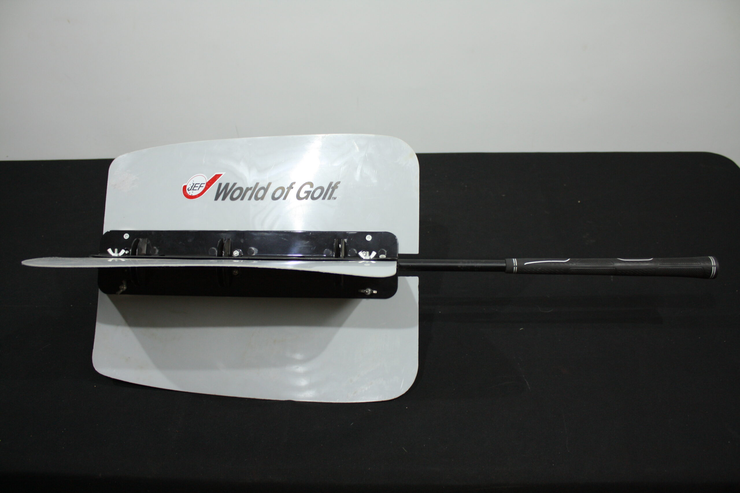 World of Golf Swing Practice Fan — Training Aid, Used