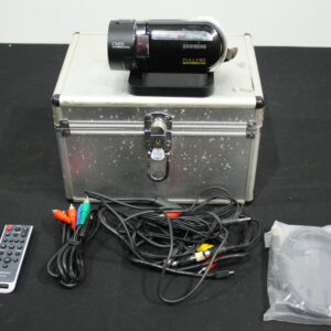 Samsung Camcorder with Carrying Case, Remote & Cables — Sold As-Is