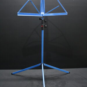Blue Folding Tripod Sheet Music Stand – DIXON, Adjustable Height