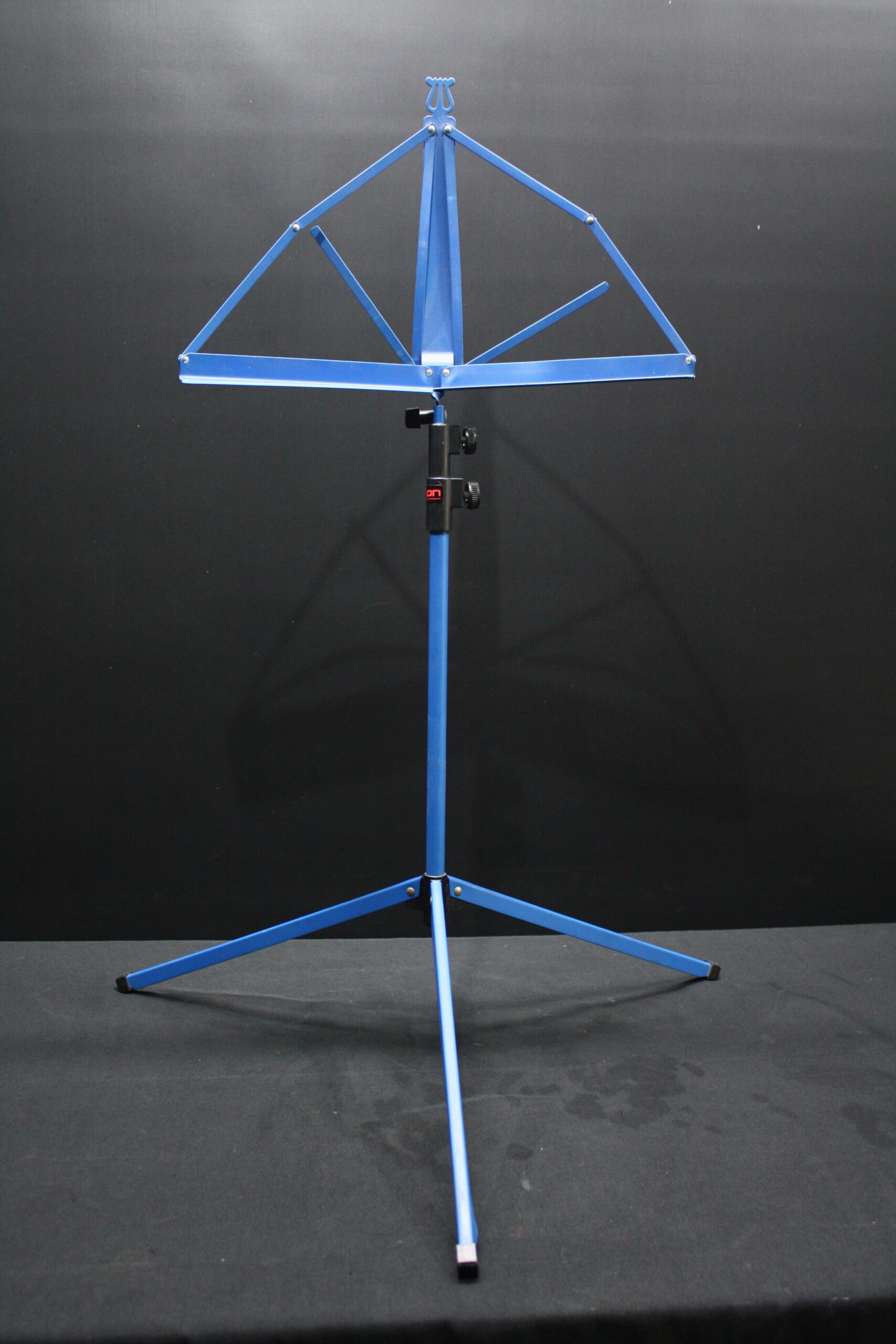 Blue Folding Tripod Sheet Music Stand – DIXON, Adjustable Height