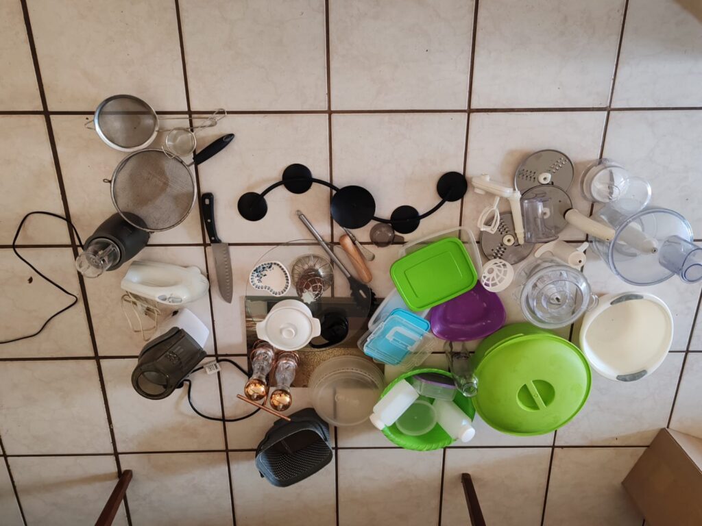 Mixed Kitchen Lot — ~20+ Assorted Small Appliances, Utensils & Containers