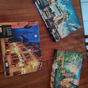 Lot of 3 Boxed Jigsaw Puzzles — 1500, 1500 & 2000 pieces