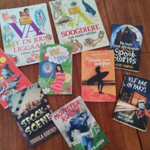 Bundle of 10 Afrikaans Teen Paperback Books – Assorted Covers, Used