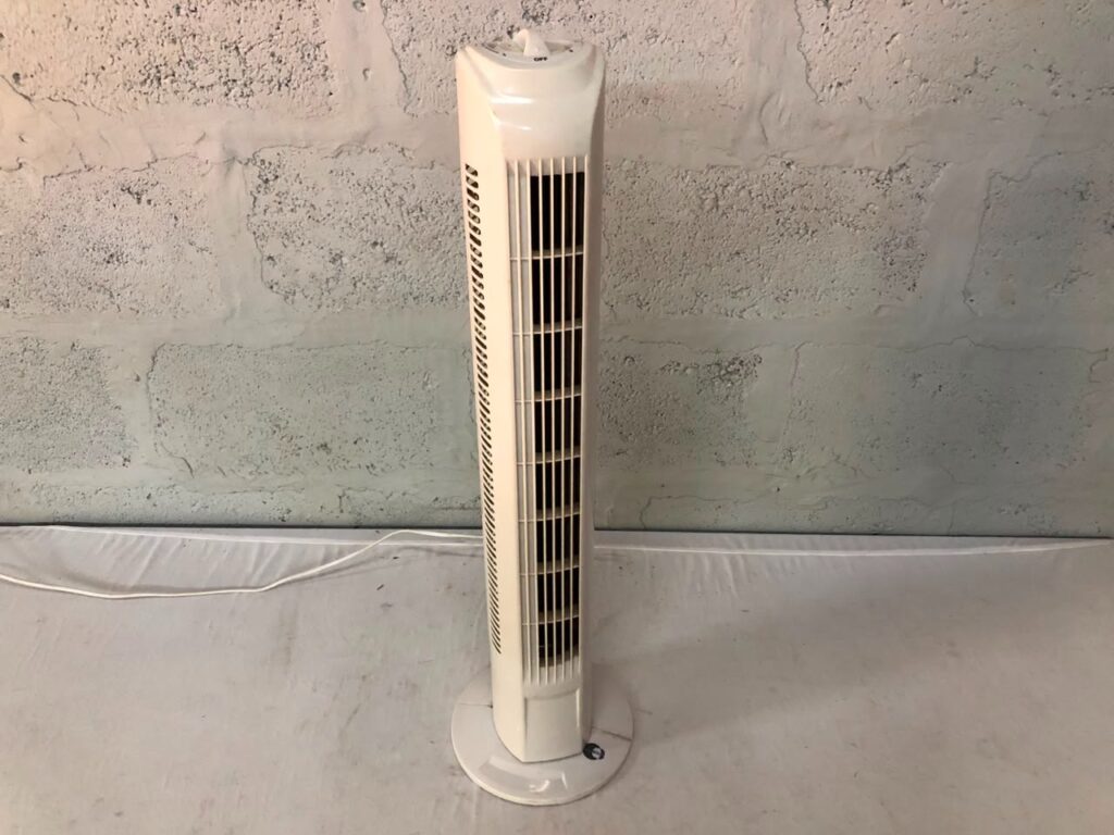 Equation TX-TF29C tower fan — 45W, 78 cm, tested working, used (no remote)