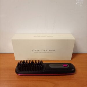 Electric Hair Straightening Comb with Original Box – Untested