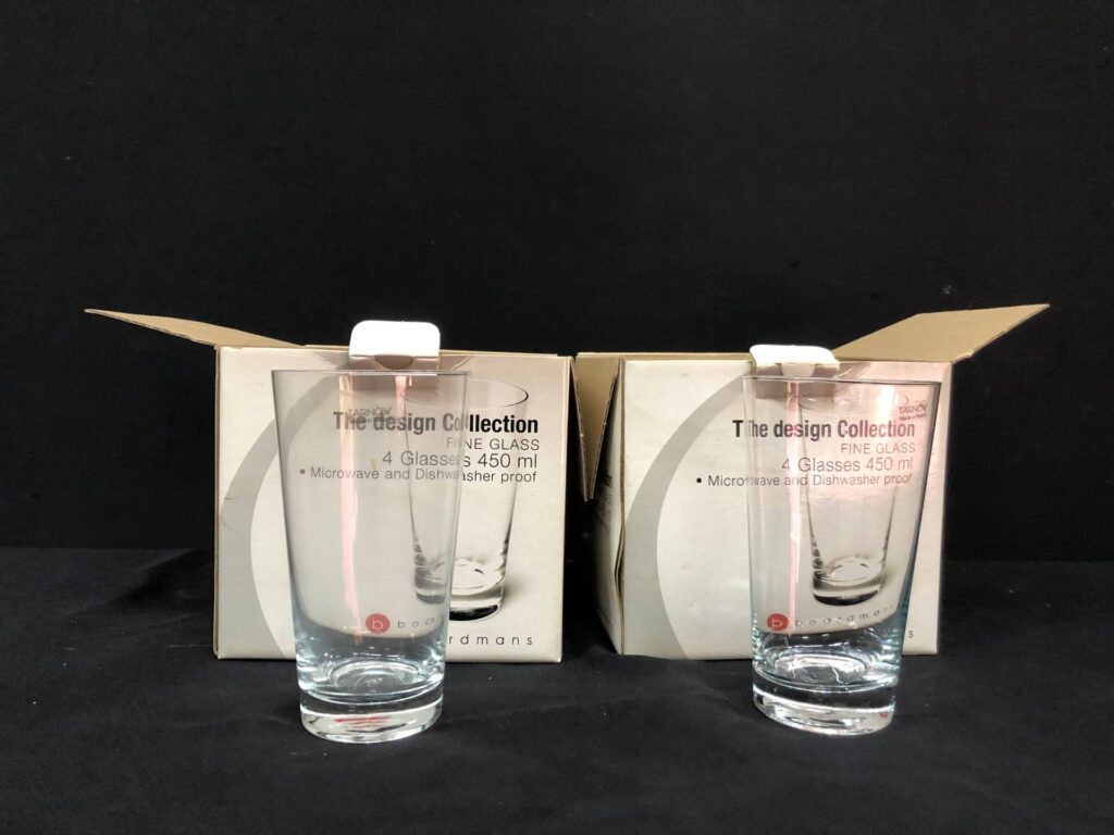 Set of 6 Boardmans Tarnow 450ml Glasses in Original Boxes (Made in Poland) – The Design Collection