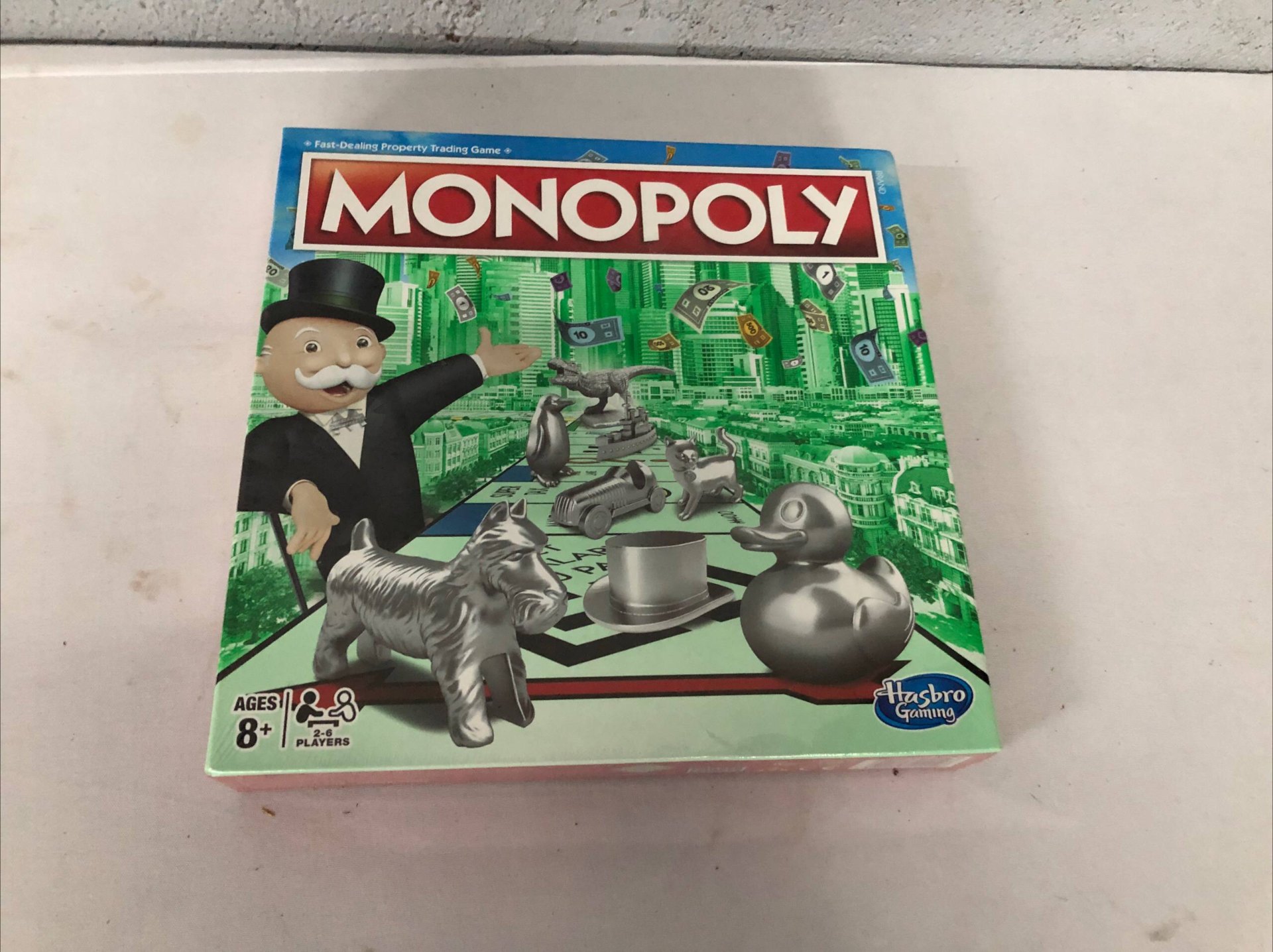Monopoly Board Game – Sealed Hasbro Gaming Edition (Complete, New)