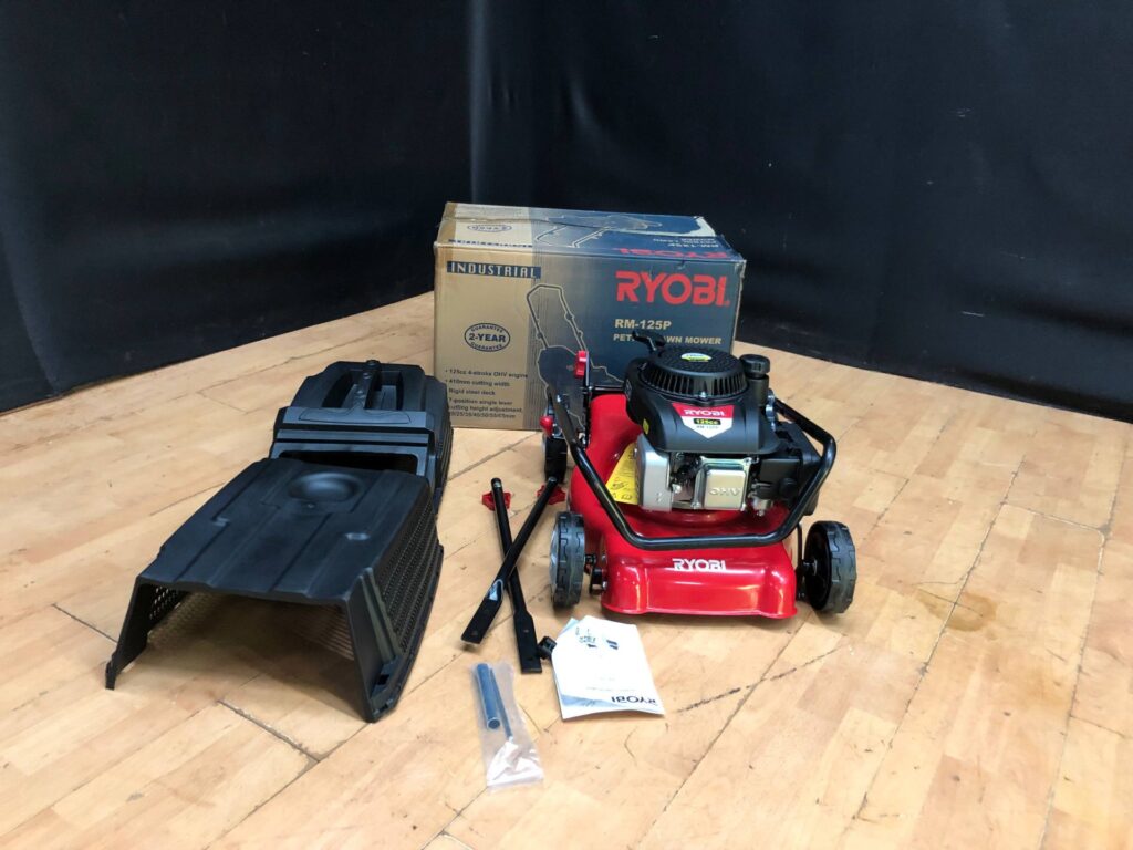 Ryobi RM-125P 125cc Petrol Lawn Mower – Brand New, Complete in Box