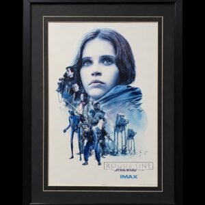 Framed 'Rogue One: A Star Wars Story' IMAX Poster (2 of 3) – Professionally Glazed, 61x46cm