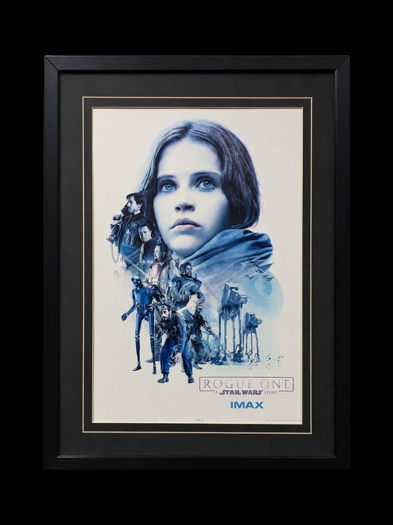 Framed ‘Rogue One: A Star Wars Story’ IMAX Poster (2 of 3) – Professionally Glazed, 61x46cm