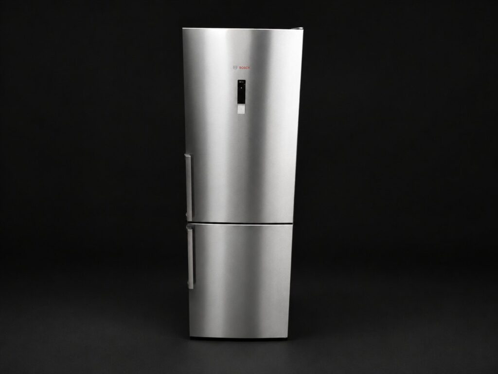 Bosch Stainless Steel Fridge Freezer with NoFrost & TouchTechnology (185x59x62 cm)