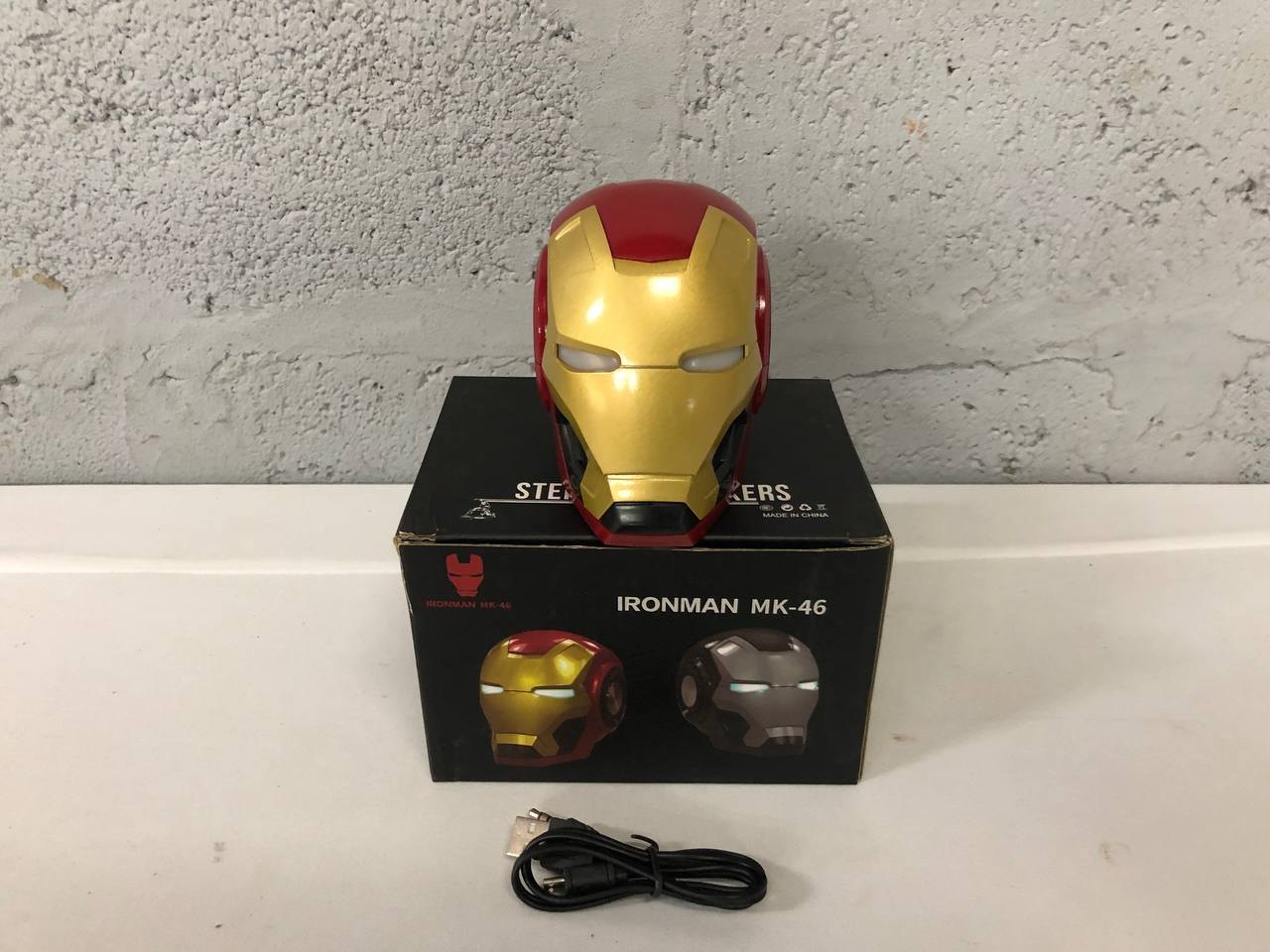 Iron Man MK-46 Bluetooth Stereo Speaker with Box and Cable