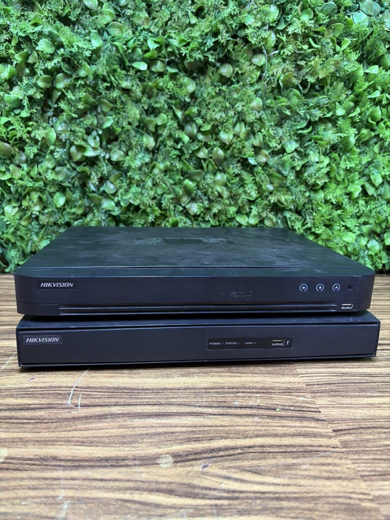 Pair of Hikvision Security DVR Units (2pcs) — Used, Sold As-Is