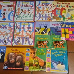 Mixed children's picture & early-learning books — Maths Matters!, Time to Read & more (assorted titles)