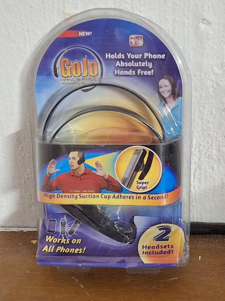 GoJo Hands Free Adjustable Headset — Factory-Sealed Pack (2 Headsets Included)