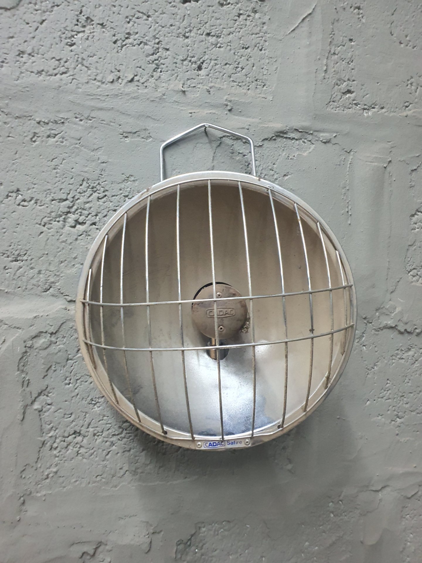 CADAC Safire LPG patio heater reflector head — Tested working (no hose/regulator)