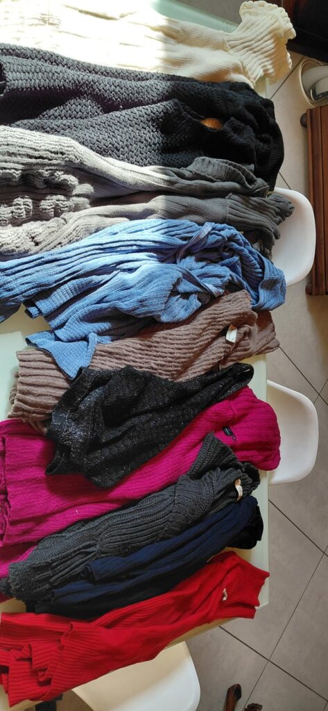 Lot of 10 Women’s Knitted Jumpers / Sweaters — Mixed Brands (Truworths, Woolworths Woman) — Assorted Sizes