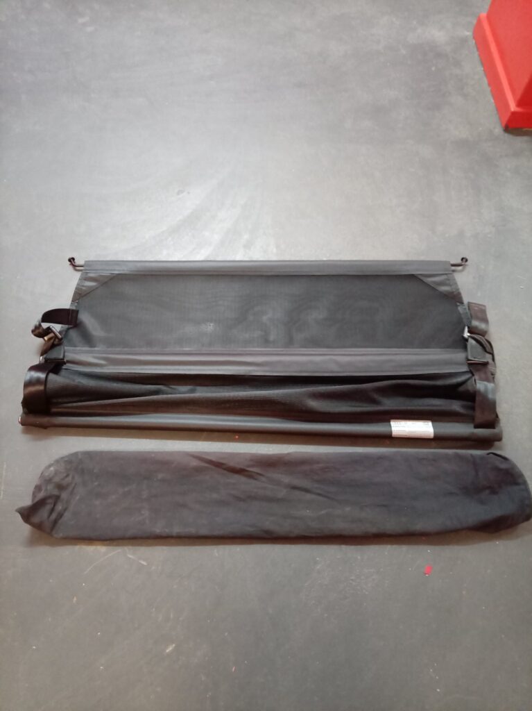 Audi retractable luggage / cargo net partition — Audi Q5 (OEM tag AK7)