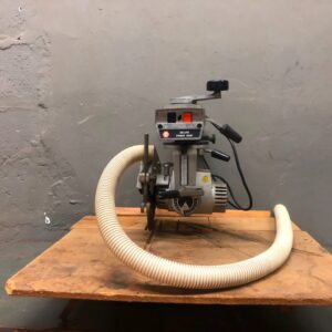 Black & Decker 'Deluxe Power Shop' radial saw head – 220V motor, blade & dust hose, tested working