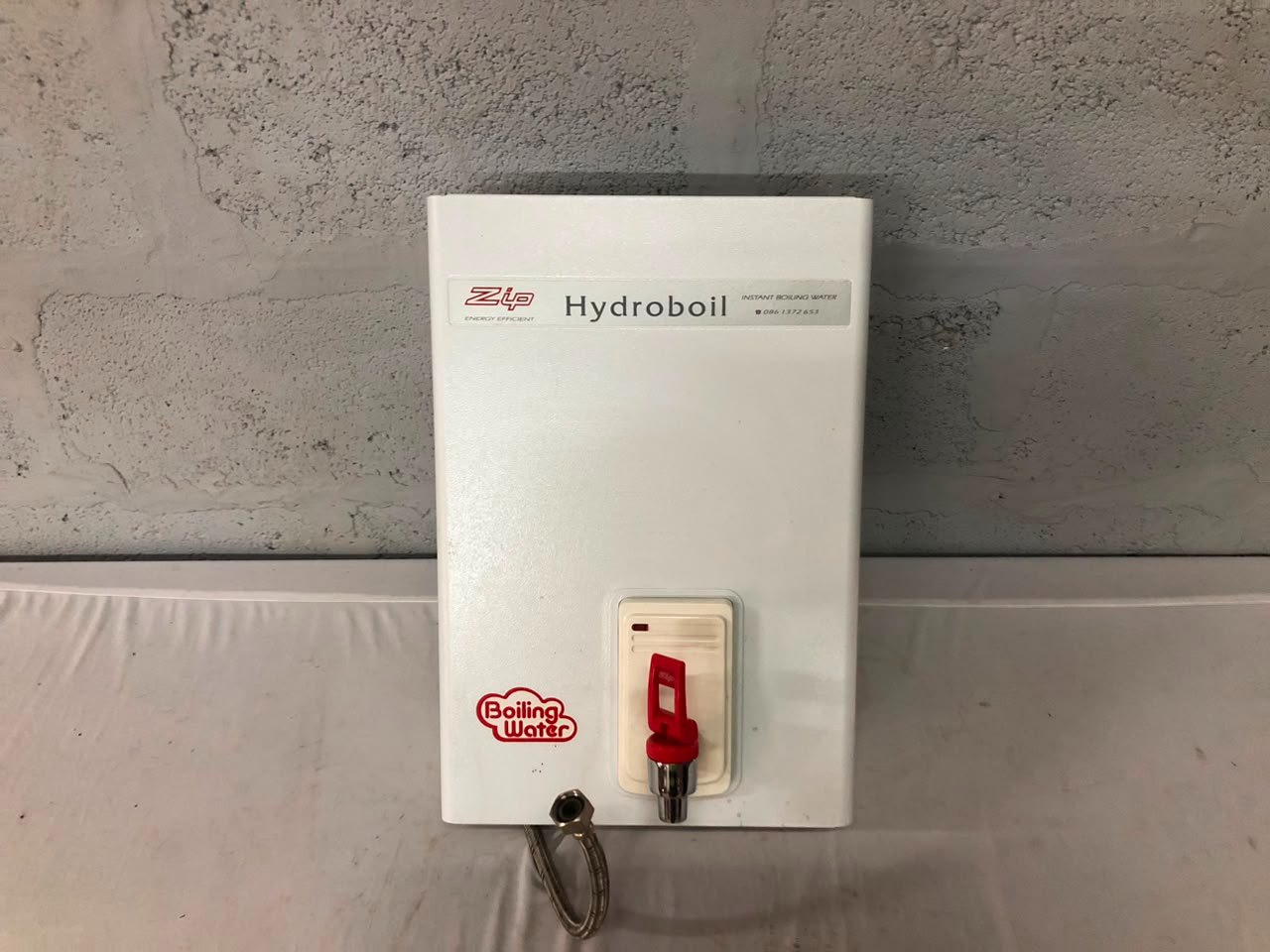 Zip Hydroboil 5 L Instant Boiling Water Unit (Franke) — 230V / 1500W — Tap & Inlet Hose, Tested Working