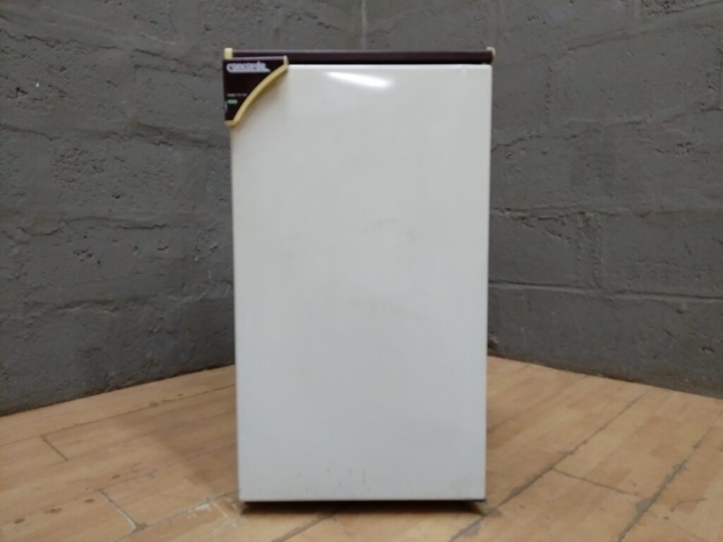 Concorde CR-85 Upright Fridge 85L — Compact, Interior Light, Freezer ( Exposed Compressor)