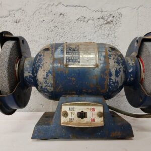 Bench grinder G-125 — 125mm (5") double-wheel bench grinder, 220/230V, 3000 RPM (working)