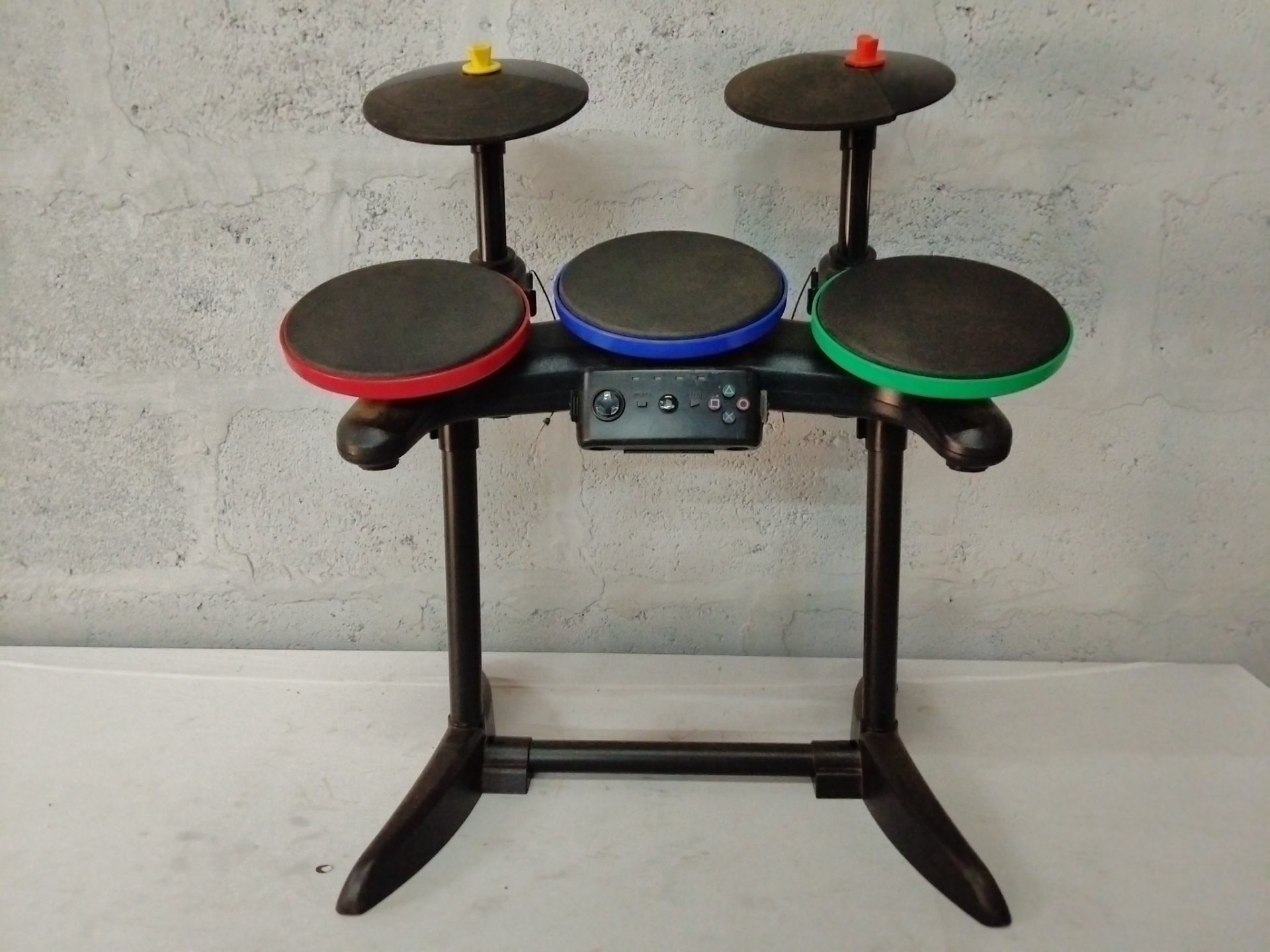 Band Hero Wireless Drum Kit Controller (PS2/PS3) – 5 pads, 2 cymbals, control module