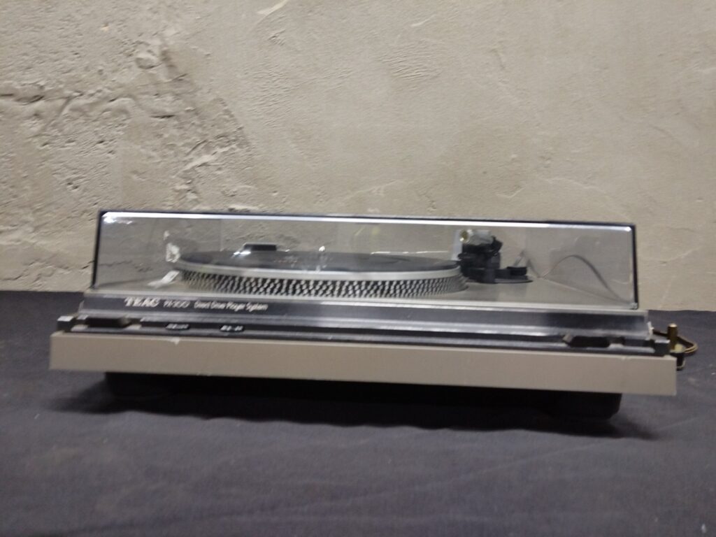 TEAC PX-300 Direct Drive Turntable — Dustcover, Tonearm, RCA & Power Leads (Not Working, No Cartridge)