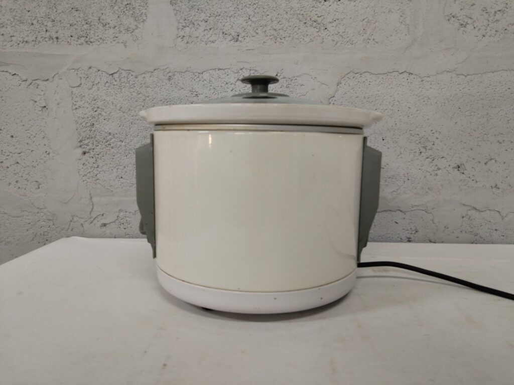 TEDELEX TX-330 Slow Cooker with Ceramic Insert & Glass Lid – Tested, Complete