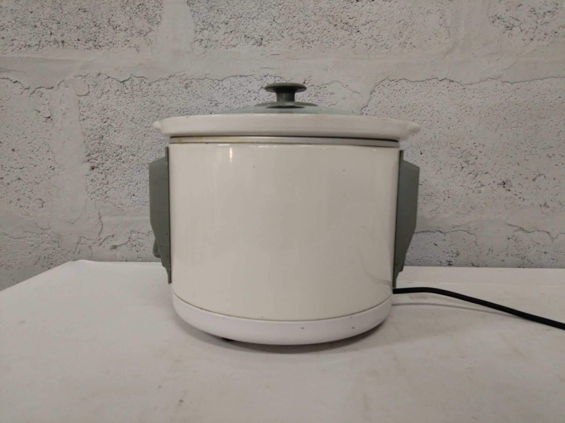 TEDELEX TX-330 Slow Cooker with Ceramic Insert & Glass Lid – Tested, Complete