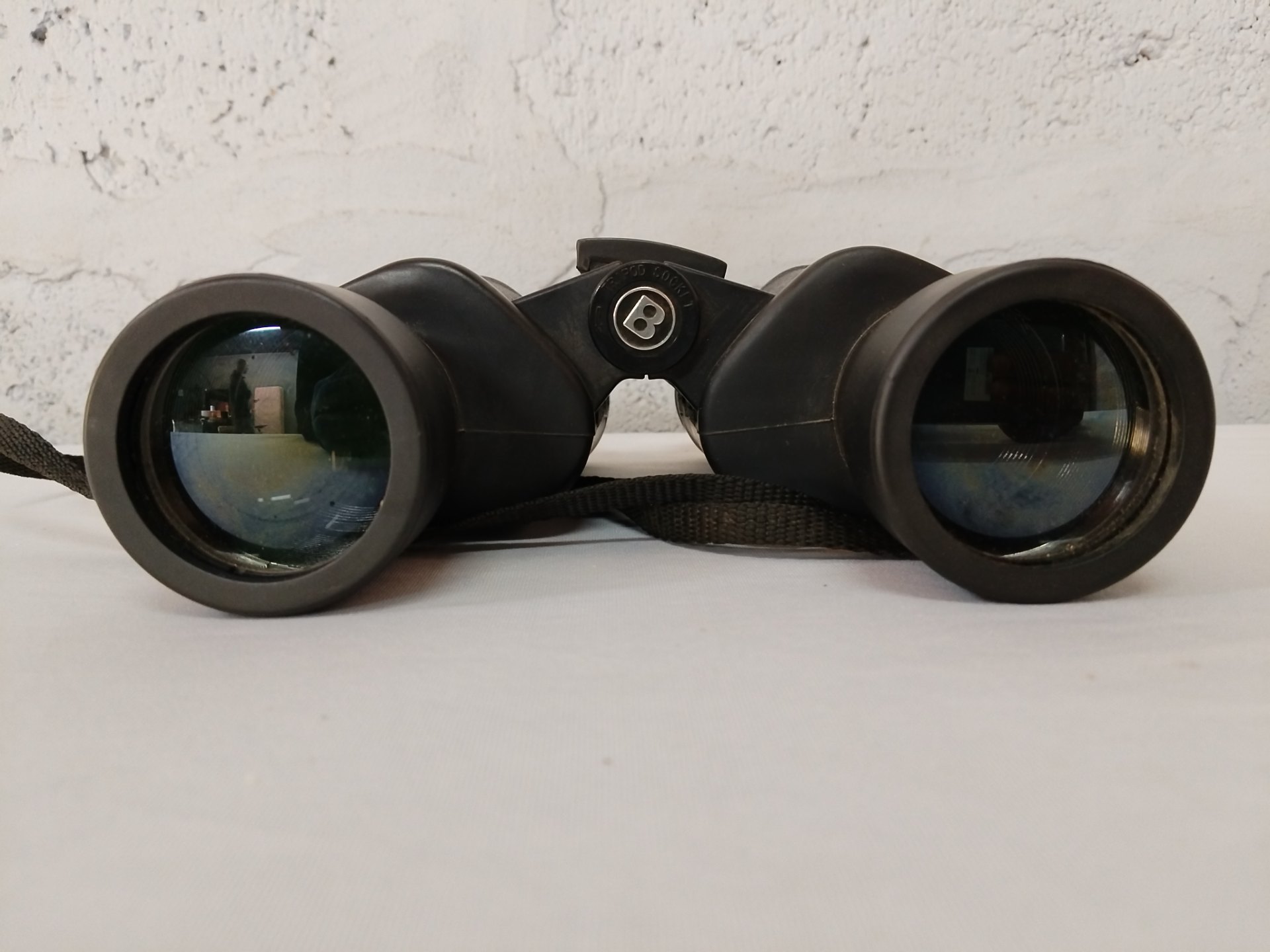 Bushnell Binoculars — Tested Optics & Focus, Strap Included, Used