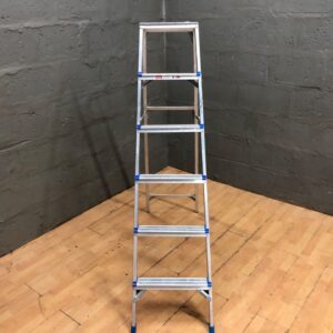 TuffStep 6-step Aluminium A-frame Ladder — 163 cm