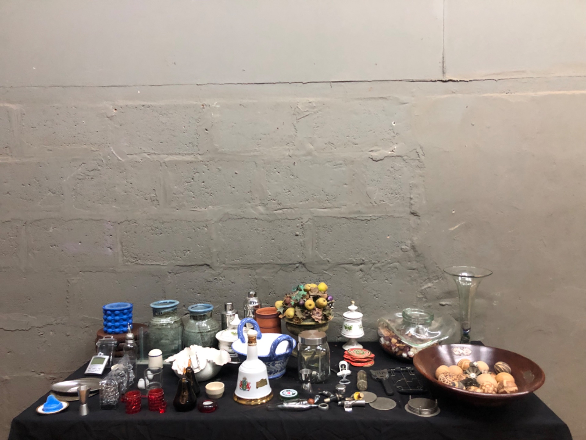 Mixed lot — Assorted small household & decorative items (approx. 53 pieces)