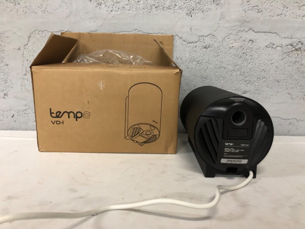 Tempo VD‑I electric unit (Model 2805) with original box — 1150–1350W, tested working