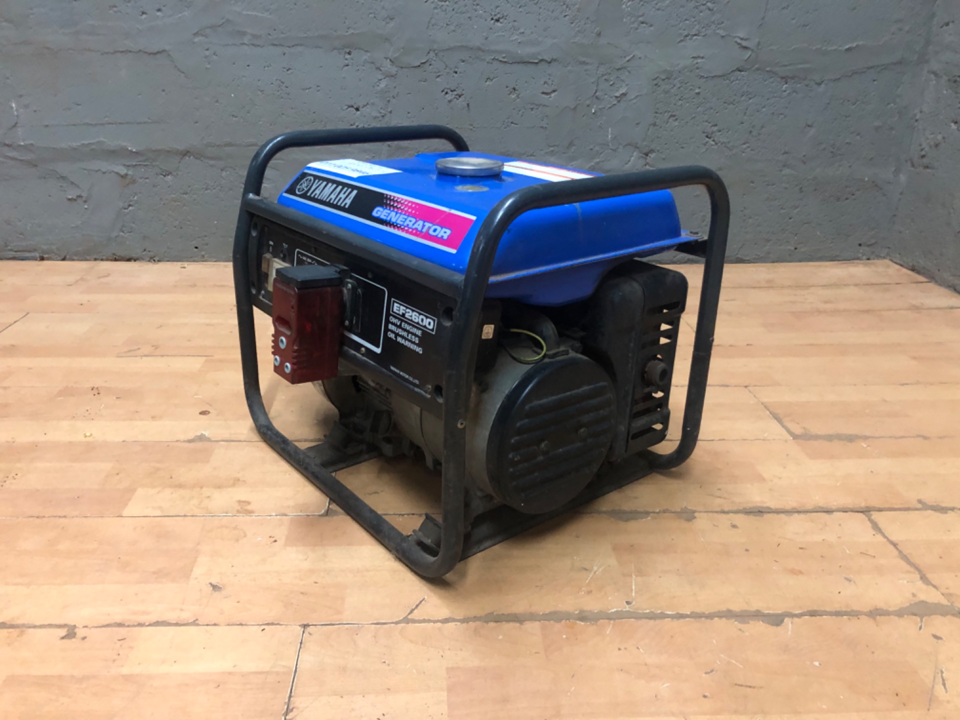 Yamaha EF2600 Portable Petrol Generator — Used, Worked Last Time (Full Tank)