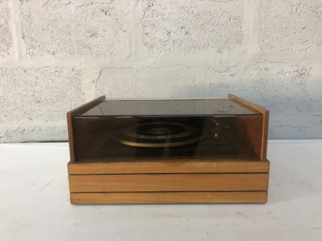 Blaupunkt wooden-cased turntable — tested working, cartridge & power lead included