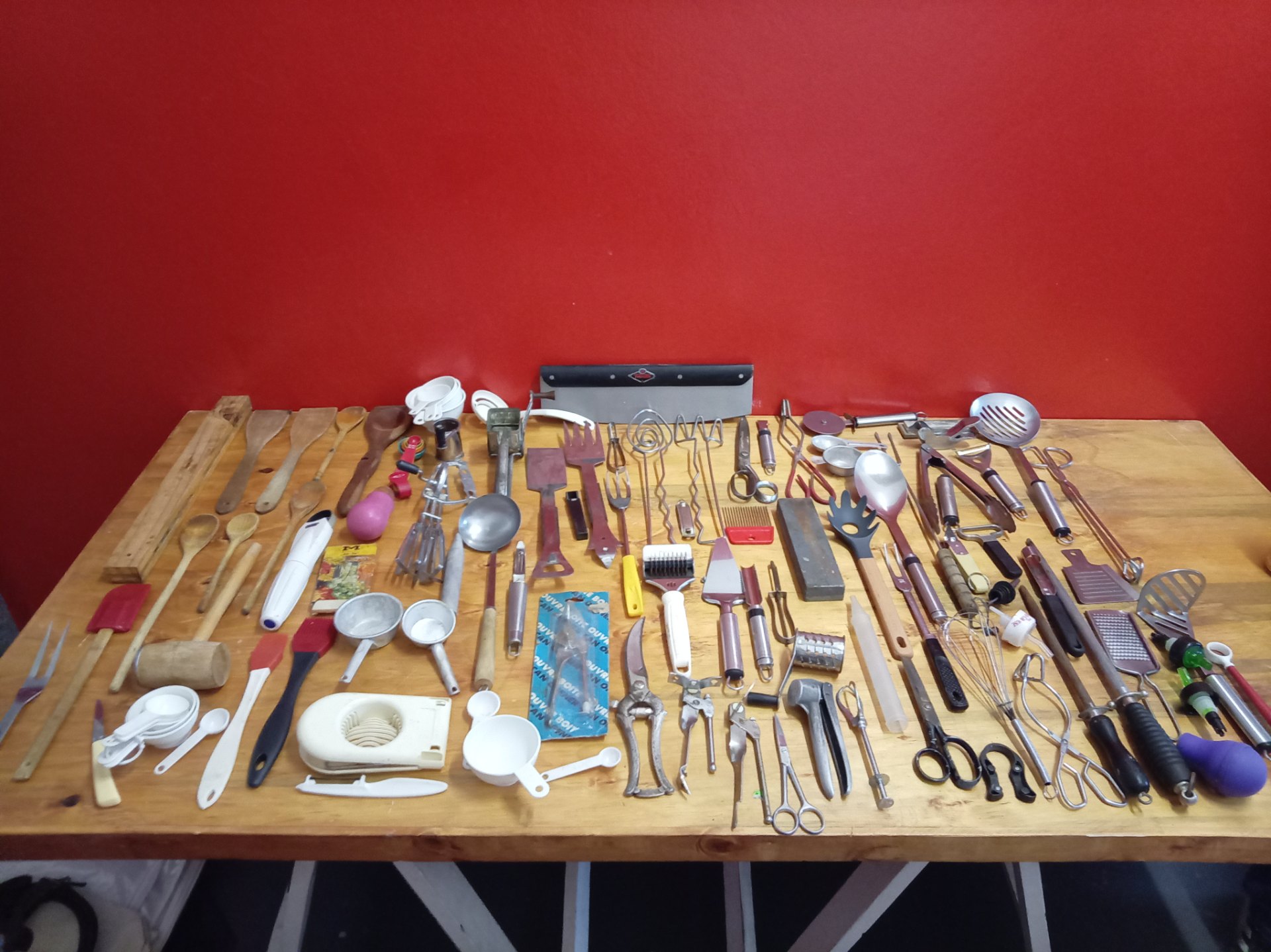 Mixed Lot of Kitchen Utensils & Small Tools — Assorted Used Pieces
