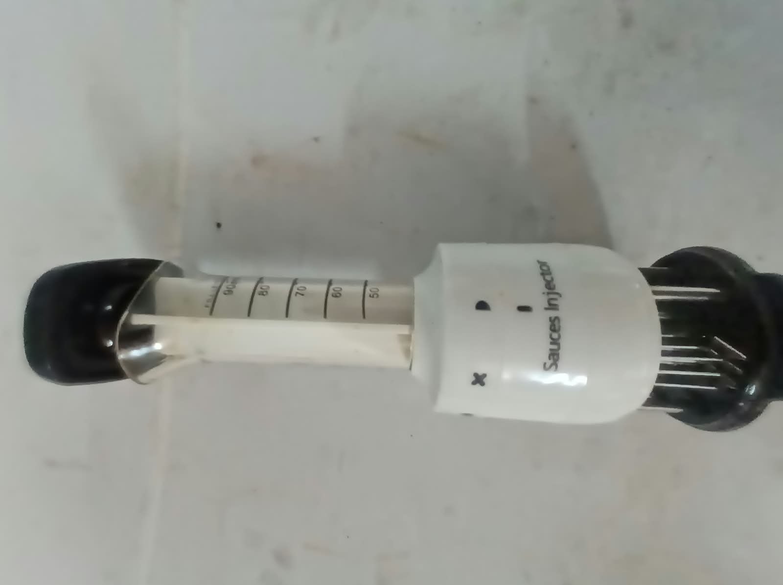 Sauces Injector — Manual multi-needle syringe with original box (used, plunger confirmed working)