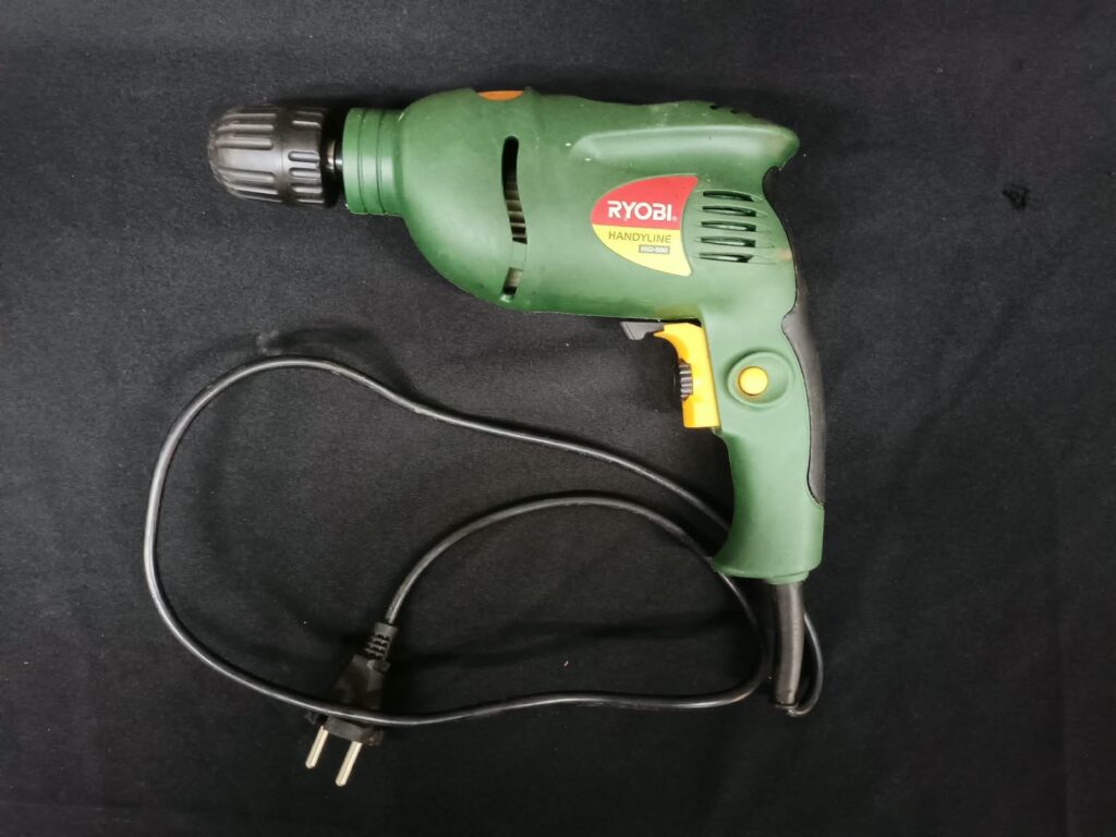Ryobi HANDYLINE HID-500 corded impact drill (230V, 500W) — tested working, keyless chuck