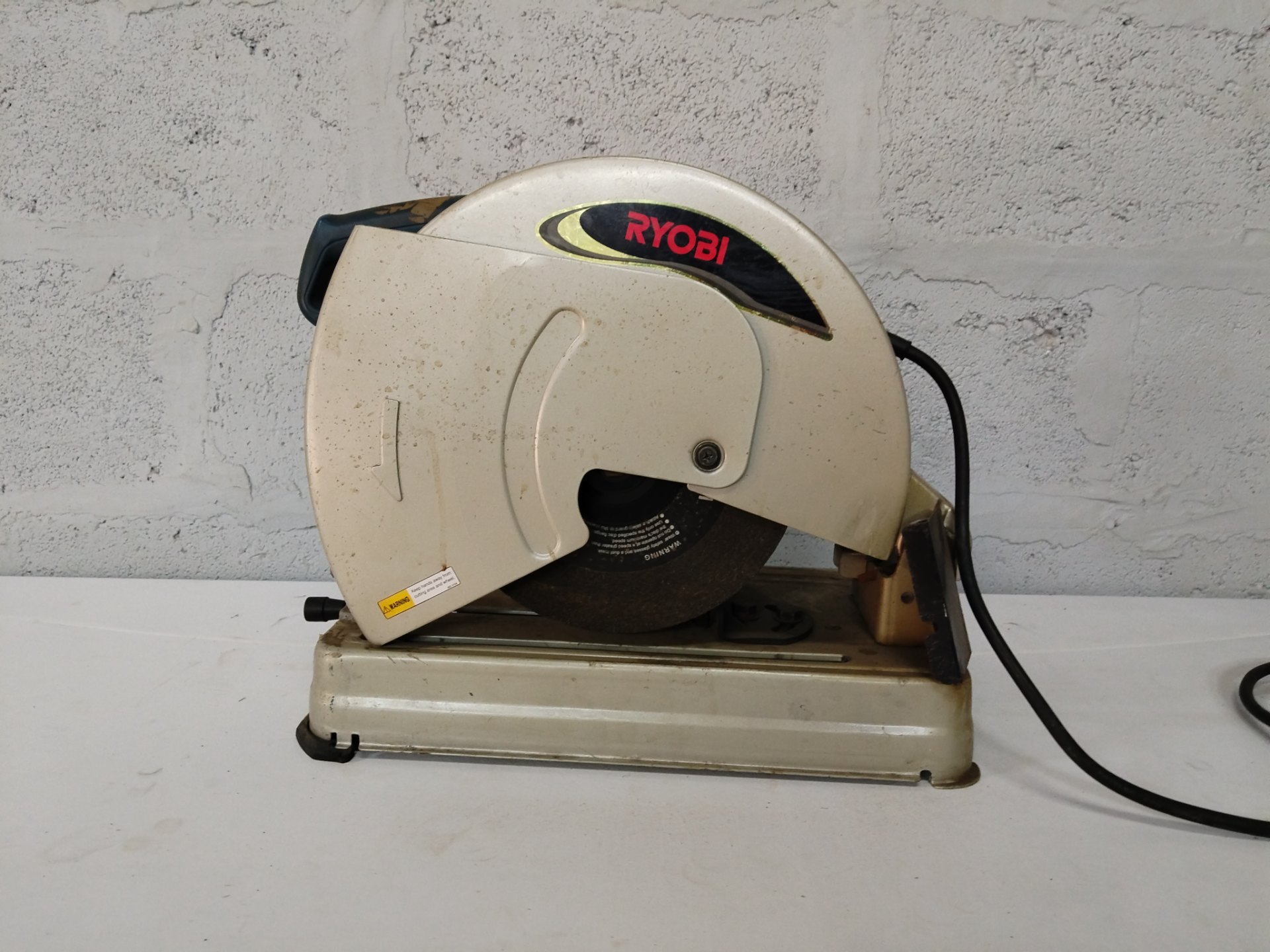 Ryobi C-3560 2100W 355mm Abrasive Cut-off / Chop Saw — Tested, Working (Used)