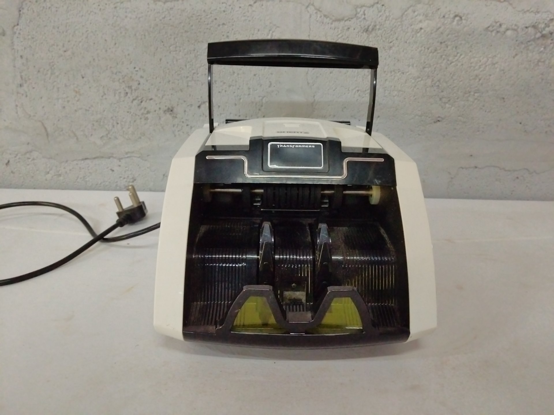 Bill counter — GHERTZ (label) Model EU-960T · Warehouse-tested & working · Power cord included