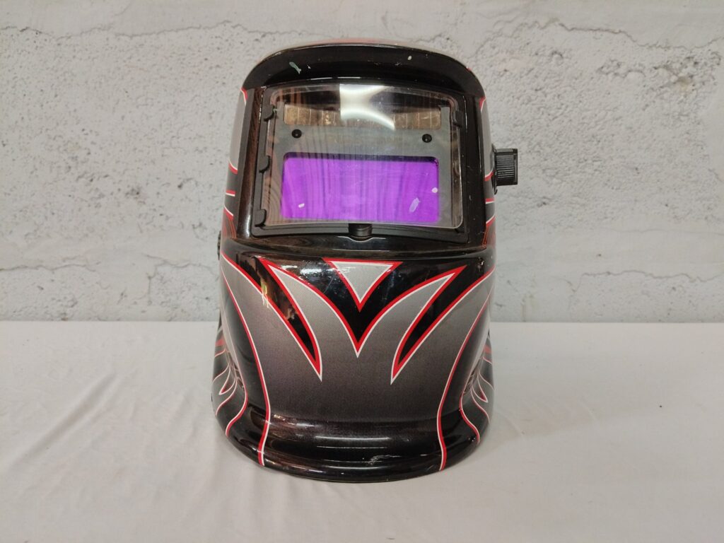 Auto‑Darkening Flip Welding Helmet with Ratchet Headband – Used, Working