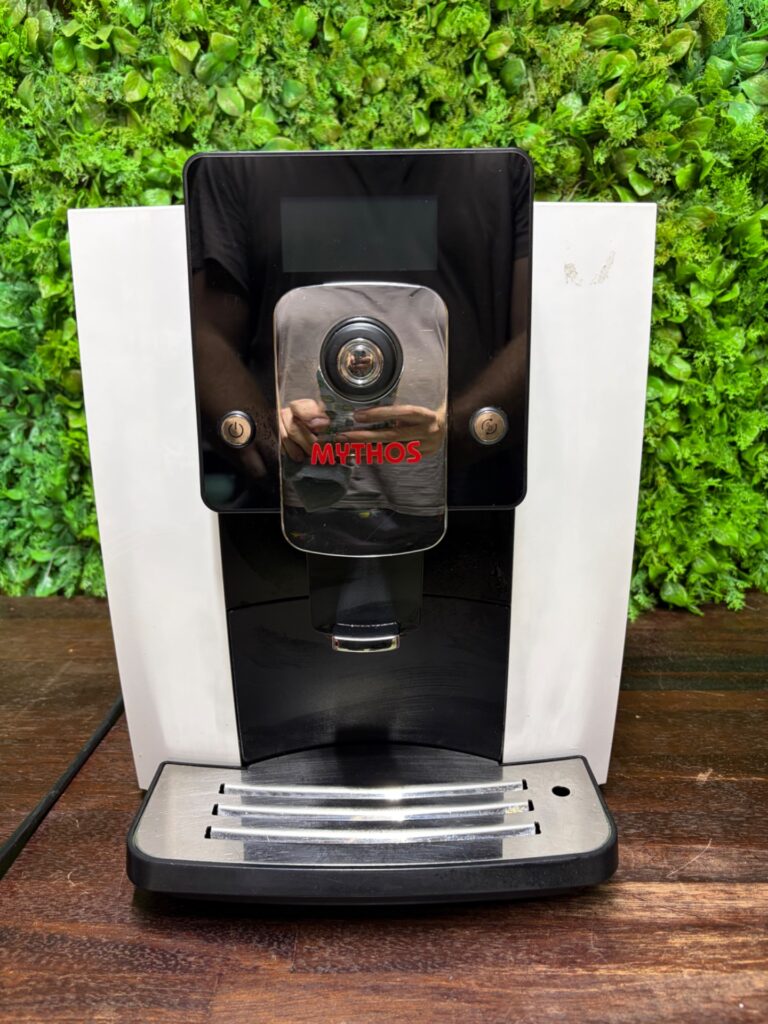 MYTHOS Bean-to-Cup Automatic Coffee Machine — Untested, visible water tank & drip tray, cosmetic wear