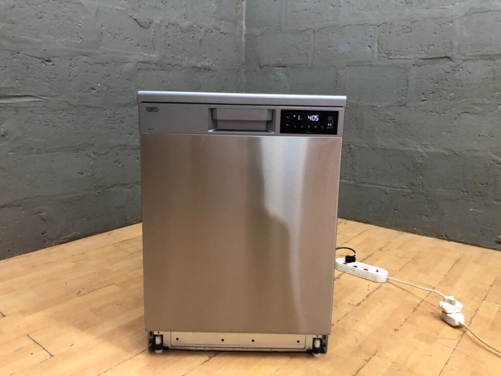 Defy DDW 257 freestanding dishwasher – stainless, 85 x 60 x 60 cm (Untested / powers on)