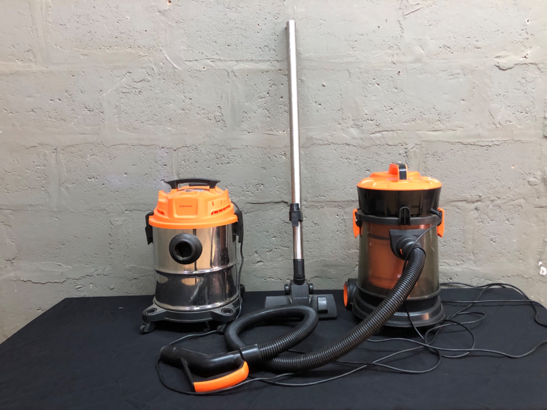 Pair of Bennett Read 1200W 20L Wet & Dry Vacuum Cleaners (2 units)