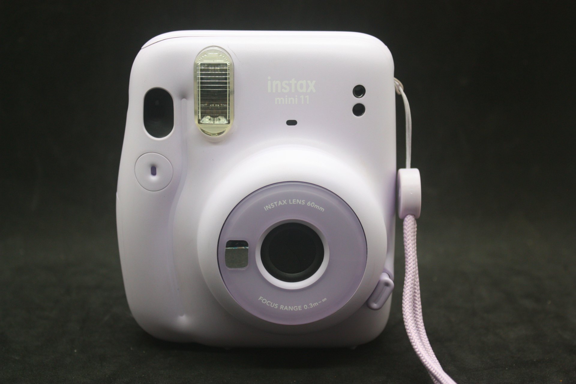 Fujifilm Instax mini 11 instant camera (lavender) — untested, cosmetic wear