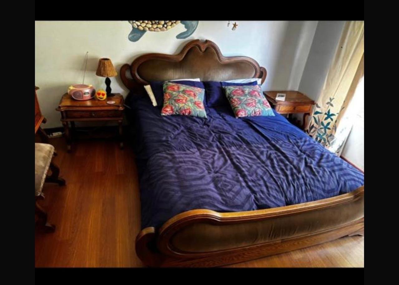 Solid Oak Double Bedroom Suite – Bed with Under-bed Drawer, 2 Bedside Tables, Dressing Table with Tri-fold Mirror, Stool & Mattress